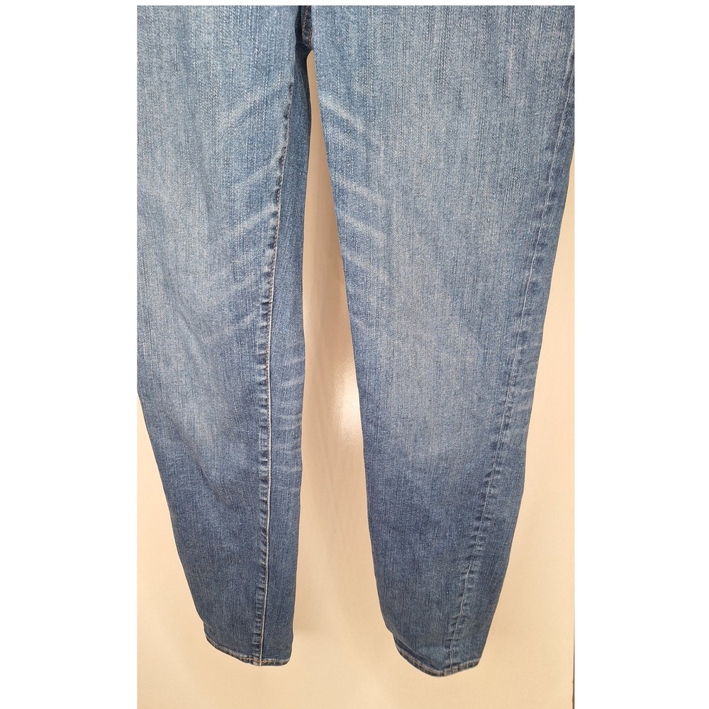 Madewell 8 Inch Skinny Jeans Medium Wash Denim Womens Size 25 - Picture 8 of 9